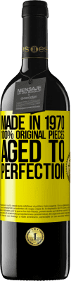 39,95 € 免费送货 | 红酒 RED版 MBE 预订 1970年制造，百分百原创。Aged to perfection 黄色标签. 可自定义的标签 预订 12 个月 收成 2014 Tempranillo