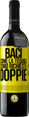 39,95 € Spedizione Gratuita | Vino rosso Edizione RED MBE Riserva Baci come la tequila. Sono richieste doppie Etichetta Gialla. Etichetta personalizzabile Riserva 12 Mesi Raccogliere 2014 Tempranillo