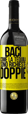 39,95 € Spedizione Gratuita | Vino rosso Edizione RED MBE Riserva Baci come la tequila. Sono richieste doppie Etichetta Gialla. Etichetta personalizzabile Riserva 12 Mesi Raccogliere 2016 Tempranillo