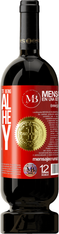 39,95 € Free Shipping | Red Wine Premium Edition MBS® Reserva There are people who, despite being punctual, notice the delay Red Label. Customizable label Reserva 12 Months Harvest 2015 Tempranillo
