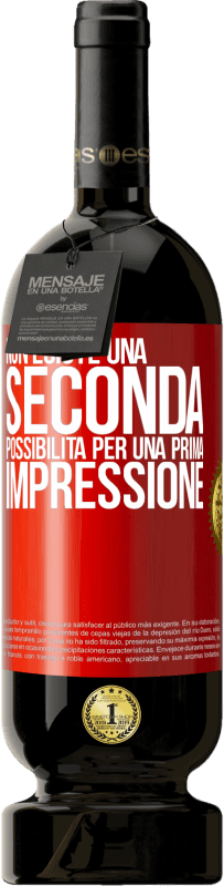 49,95 € Spedizione Gratuita | Vino rosso Edizione Premium MBS® Riserva Non esiste una seconda possibilità per una prima impressione Etichetta Rossa. Etichetta personalizzabile Riserva 12 Mesi Raccogliere 2015 Tempranillo