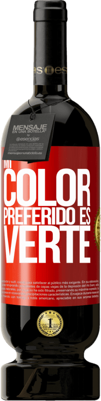 49,95 € Free Shipping | Red Wine Premium Edition MBS® Reserve Mi color preferido es: verte Red Label. Customizable label Reserve 12 Months Harvest 2015 Tempranillo