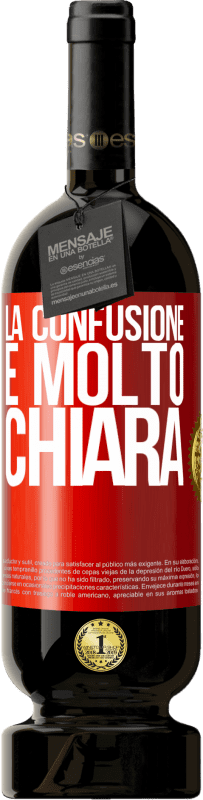 49,95 € Spedizione Gratuita | Vino rosso Edizione Premium MBS® Riserva La confusione è molto chiara Etichetta Rossa. Etichetta personalizzabile Riserva 12 Mesi Raccogliere 2016 Tempranillo