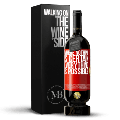 «Where nothing is certain, everything is possible» Premium Edition MBS® Reserve