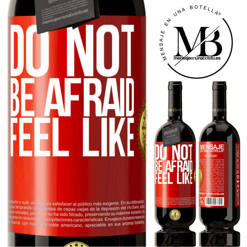 39,95 € Free Shipping | Red Wine Premium Edition MBS® Reserva Do not be afraid. Feel like Red Label. Customizable label Reserva 12 Months Harvest 2015 Tempranillo