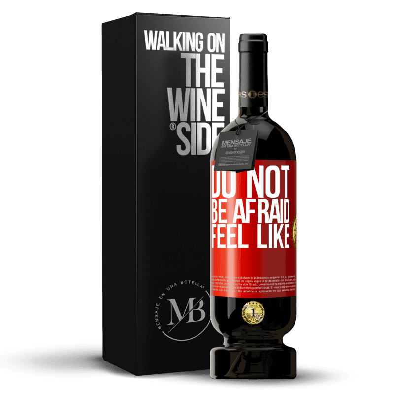 39,95 € Free Shipping | Red Wine Premium Edition MBS® Reserva Do not be afraid. Feel like Red Label. Customizable label Reserva 12 Months Harvest 2015 Tempranillo