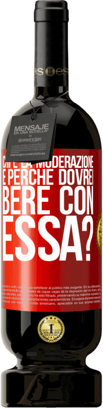 49,95 € Spedizione Gratuita | Vino rosso Edizione Premium MBS® Riserva chi è la moderazione e perché dovrei bere con essa? Etichetta Rossa. Etichetta personalizzabile Riserva 12 Mesi Raccogliere 2015 Tempranillo