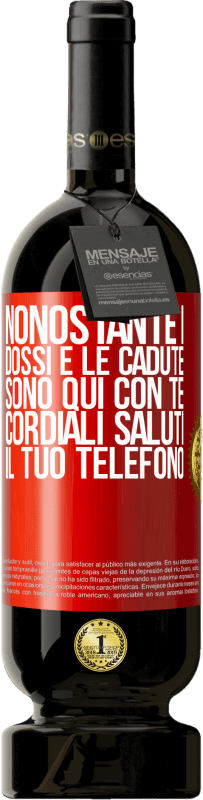 49,95 € Spedizione Gratuita | Vino rosso Edizione Premium MBS® Riserva Nonostante i dossi e le cadute, sono qui con te. Cordiali saluti, il tuo telefono Etichetta Rossa. Etichetta personalizzabile Riserva 12 Mesi Raccogliere 2015 Tempranillo