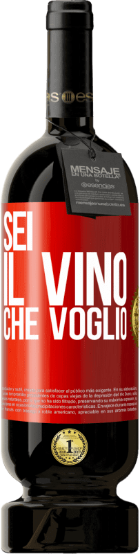 49,95 € Spedizione Gratuita | Vino rosso Edizione Premium MBS® Riserva Sei il vino che voglio Etichetta Rossa. Etichetta personalizzabile Riserva 12 Mesi Raccogliere 2015 Tempranillo