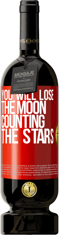 49,95 € 送料無料 | 赤ワイン プレミアム版 MBS® 予約する あなたは星を数える月を失う 赤いタグ. カスタマイズ可能なラベル 予約する 12 月 収穫 2014 Tempranillo