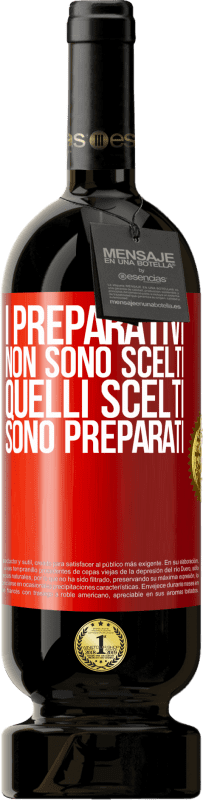 49,95 € Spedizione Gratuita | Vino rosso Edizione Premium MBS® Riserva I preparativi non sono scelti, quelli scelti sono preparati Etichetta Rossa. Etichetta personalizzabile Riserva 12 Mesi Raccogliere 2015 Tempranillo