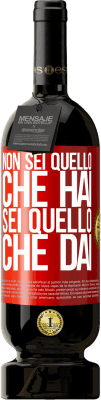 49,95 € Spedizione Gratuita | Vino rosso Edizione Premium MBS® Riserva Non sei quello che hai. Sei quello che dai Etichetta Rossa. Etichetta personalizzabile Riserva 12 Mesi Raccogliere 2016 Tempranillo