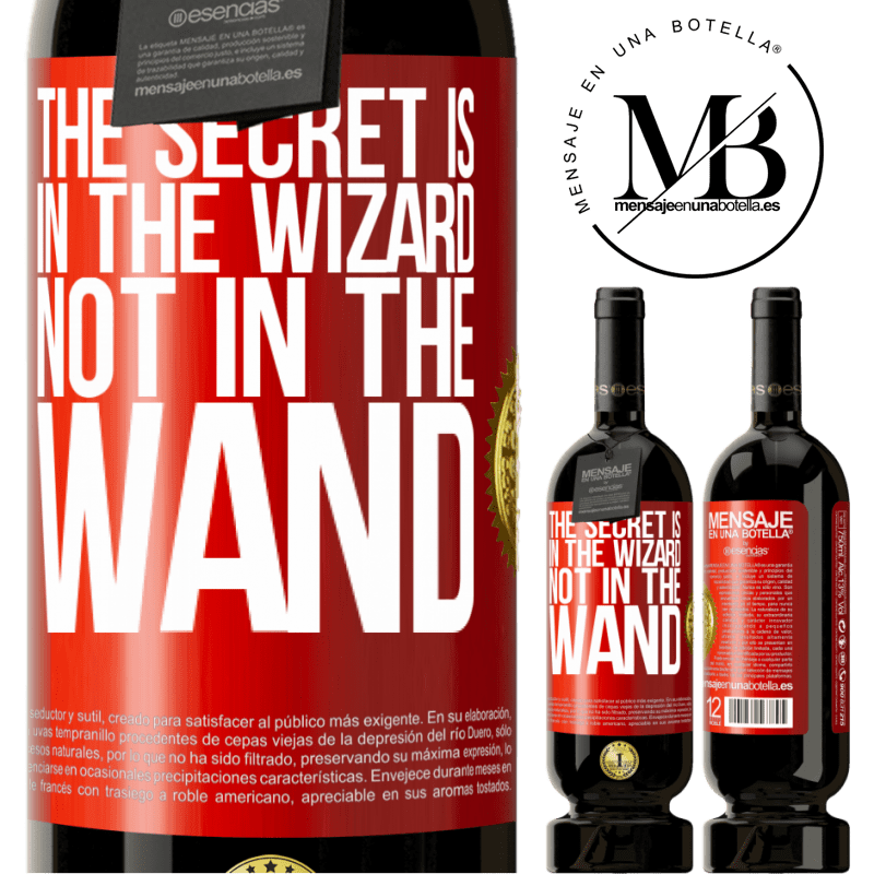 39,95 € Free Shipping | Red Wine Premium Edition MBS® Reserva The secret is in the wizard, not in the wand Red Label. Customizable label Reserva 12 Months Harvest 2014 Tempranillo