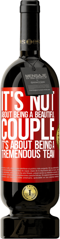 49,95 € 免费送货 | 红酒 高级版 MBS® 预订 这不是要成为一对美丽的夫妻。这是一个强大的团队 红色标签. 可自定义的标签 预订 12 个月 收成 2016 Tempranillo