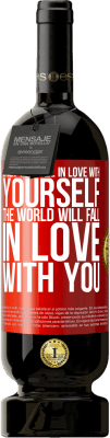 49,95 € Free Shipping | Red Wine Premium Edition MBS® Reserve When you fall in love with yourself, the world will fall in love with you Red Label. Customizable label Reserve 12 Months Harvest 2016 Tempranillo