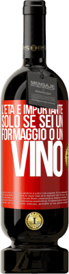 49,95 € Spedizione Gratuita | Vino rosso Edizione Premium MBS® Riserva L'età è importante solo se sei un formaggio o un vino Etichetta Rossa. Etichetta personalizzabile Riserva 12 Mesi Raccogliere 2014 Tempranillo