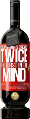 49,95 € Free Shipping | Red Wine Premium Edition MBS® Reserve Everything is created twice. The first in the mind Red Label. Customizable label Reserve 12 Months Harvest 2016 Tempranillo