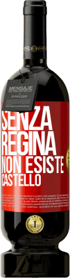 49,95 € Spedizione Gratuita | Vino rosso Edizione Premium MBS® Riserva Senza regina, non esiste castello Etichetta Rossa. Etichetta personalizzabile Riserva 12 Mesi Raccogliere 2014 Tempranillo