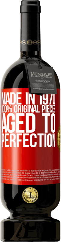 49,95 € 送料無料 | 赤ワイン プレミアム版 MBS® 予約する 1970年製、100％オリジナルピース。Aged to perfection 赤いタグ. カスタマイズ可能なラベル 予約する 12 月 収穫 2014 Tempranillo