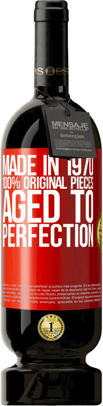 49,95 € 送料無料 | 赤ワイン プレミアム版 MBS® 予約する 1970年製、100％オリジナルピース。Aged to perfection 赤いタグ. カスタマイズ可能なラベル 予約する 12 月 収穫 2016 Tempranillo