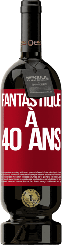 49,95 € Envoi gratuit | Vin rouge Édition Premium MBS® Réserve Fantastique à 40 ans Étiquette Rouge. Étiquette personnalisable Réserve 12 Mois Récolte 2015 Tempranillo