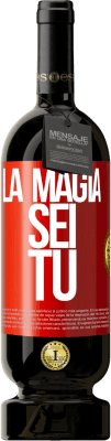 49,95 € Spedizione Gratuita | Vino rosso Edizione Premium MBS® Riserva La magia sei tu Etichetta Rossa. Etichetta personalizzabile Riserva 12 Mesi Raccogliere 2016 Tempranillo