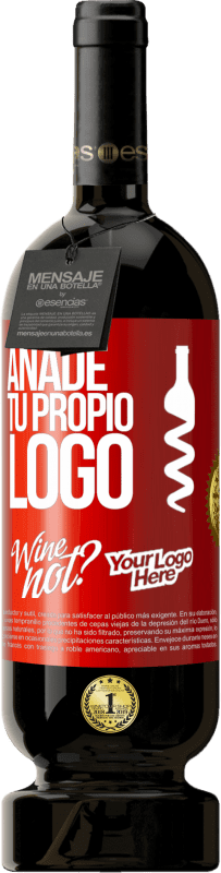 49,95 € Envío gratis | Vino Tinto Edición Premium MBS® Reserva Añade tu propio logo Etiqueta Roja. Etiqueta personalizable Reserva 12 Meses Cosecha 2015 Tempranillo