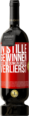 49,95 € Kostenloser Versand | Rotwein Premium Ausgabe MBS® Reserve In Stille gewinnen. Lass sie denken, dass du verlierst Rote Markierung. Anpassbares Etikett Reserve 12 Monate Ernte 2014 Tempranillo