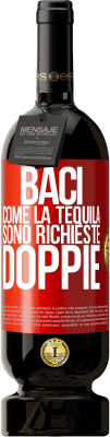 49,95 € Spedizione Gratuita | Vino rosso Edizione Premium MBS® Riserva Baci come la tequila. Sono richieste doppie Etichetta Rossa. Etichetta personalizzabile Riserva 12 Mesi Raccogliere 2016 Tempranillo