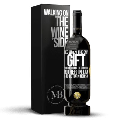 «就像当你能想到给婆婆的唯一礼物是送还儿子一样» 高级版 MBS® 预订