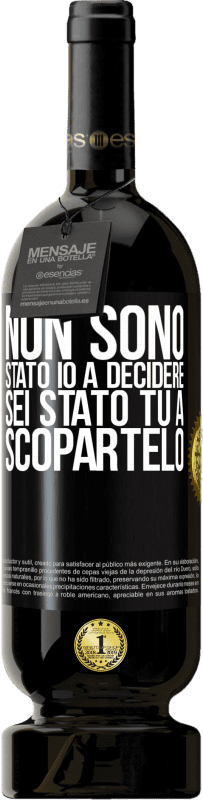 49,95 € Spedizione Gratuita | Vino rosso Edizione Premium MBS® Riserva Non sono stato io a decidere, sei stato tu a scopartelo Etichetta Nera. Etichetta personalizzabile Riserva 12 Mesi Raccogliere 2015 Tempranillo