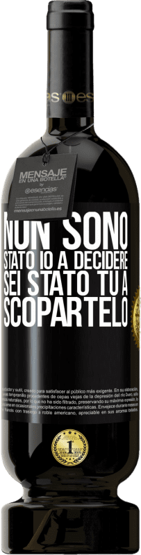 49,95 € Spedizione Gratuita | Vino rosso Edizione Premium MBS® Riserva Non sono stato io a decidere, sei stato tu a scopartelo Etichetta Nera. Etichetta personalizzabile Riserva 12 Mesi Raccogliere 2016 Tempranillo