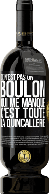 49,95 € Envoi gratuit | Vin rouge Édition Premium MBS® Réserve Ce n'est pas un boulon qui me manque, c'est toute la quincallerie Étiquette Noire. Étiquette personnalisable Réserve 12 Mois Récolte 2016 Tempranillo