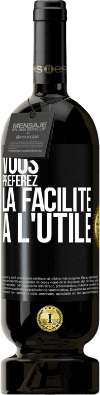 49,95 € Envoi gratuit | Vin rouge Édition Premium MBS® Réserve Vous préférez la facilité à l'utile Étiquette Noire. Étiquette personnalisable Réserve 12 Mois Récolte 2015 Tempranillo