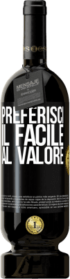 49,95 € Spedizione Gratuita | Vino rosso Edizione Premium MBS® Riserva Preferisci il facile al valore Etichetta Nera. Etichetta personalizzabile Riserva 12 Mesi Raccogliere 2015 Tempranillo