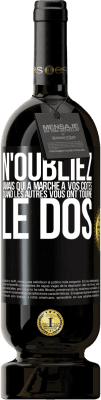 49,95 € Envoi gratuit | Vin rouge Édition Premium MBS® Réserve N'oubliez jamais qui a marché à vos côtés quand les autres vous ont tourné le dos Étiquette Noire. Étiquette personnalisable Réserve 12 Mois Récolte 2016 Tempranillo