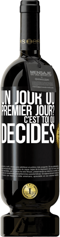 49,95 € Envoi gratuit | Vin rouge Édition Premium MBS® Réserve Un jour ou premier jour? C'est toi qui décides Étiquette Noire. Étiquette personnalisable Réserve 12 Mois Récolte 2015 Tempranillo