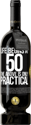 49,95 € Free Shipping | Red Wine Premium Edition MBS® Reserve Life begins at 50, the above is only practical Black Label. Customizable label Reserve 12 Months Harvest 2016 Tempranillo