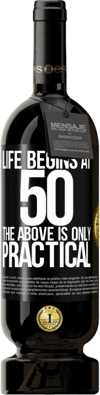 49,95 € Free Shipping | Red Wine Premium Edition MBS® Reserve Life begins at 50, the above is only practical Black Label. Customizable label Reserve 12 Months Harvest 2015 Tempranillo