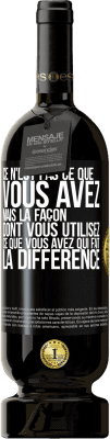 49,95 € Envoi gratuit | Vin rouge Édition Premium MBS® Réserve Ce n'est pas ce que vous avez, mais la façon dont vous utilisez ce que vous avez qui fait la différence Étiquette Noire. Étiquette personnalisable Réserve 12 Mois Récolte 2016 Tempranillo