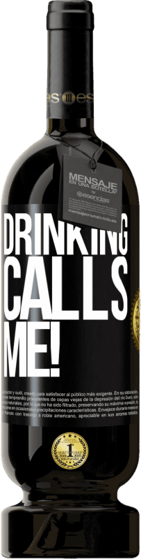 49,95 € Free Shipping | Red Wine Premium Edition MBS® Reserve drinking calls me! Black Label. Customizable label Reserve 12 Months Harvest 2015 Tempranillo