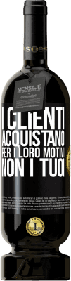 49,95 € Spedizione Gratuita | Vino rosso Edizione Premium MBS® Riserva I clienti acquistano per i loro motivi, non i tuoi Etichetta Nera. Etichetta personalizzabile Riserva 12 Mesi Raccogliere 2016 Tempranillo