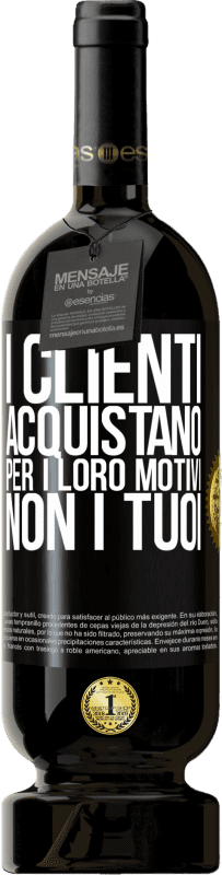 49,95 € Spedizione Gratuita | Vino rosso Edizione Premium MBS® Riserva I clienti acquistano per i loro motivi, non i tuoi Etichetta Nera. Etichetta personalizzabile Riserva 12 Mesi Raccogliere 2015 Tempranillo