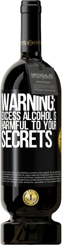 49,95 € 送料無料 | 赤ワイン プレミアム版 MBS® 予約する 警告：過剰なアルコールはあなたの秘密に有害です ブラックラベル. カスタマイズ可能なラベル 予約する 12 月 収穫 2014 Tempranillo