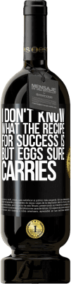 49,95 € 送料無料 | 赤ワイン プレミアム版 MBS® 予約する 成功の秘recipeは何なのか分かりません。しかし、卵は確かに運ぶ ブラックラベル. カスタマイズ可能なラベル 予約する 12 月 収穫 2016 Tempranillo