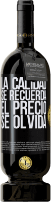 49,95 € Envío gratis | Vino Tinto Edición Premium MBS® Reserva La calidad se recuerda, el precio se olvida Etiqueta Negra. Etiqueta personalizable Reserva 12 Meses Cosecha 2016 Tempranillo