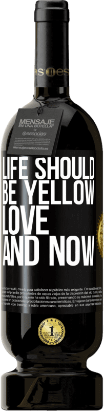 49,95 € Free Shipping | Red Wine Premium Edition MBS® Reserve Life should be yellow. Love and now Black Label. Customizable label Reserve 12 Months Harvest 2016 Tempranillo