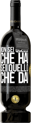 49,95 € Spedizione Gratuita | Vino rosso Edizione Premium MBS® Riserva Non sei quello che hai. Sei quello che dai Etichetta Nera. Etichetta personalizzabile Riserva 12 Mesi Raccogliere 2016 Tempranillo