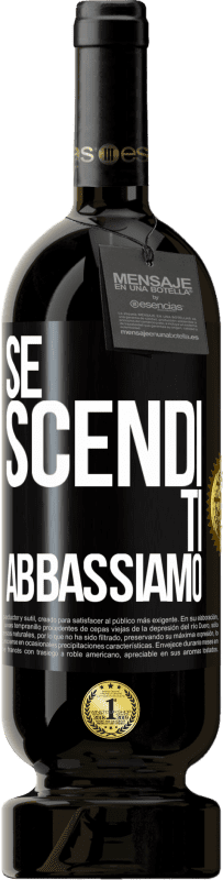 49,95 € Spedizione Gratuita | Vino rosso Edizione Premium MBS® Riserva Se scendi, ti abbassiamo Etichetta Nera. Etichetta personalizzabile Riserva 12 Mesi Raccogliere 2015 Tempranillo