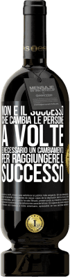 49,95 € Spedizione Gratuita | Vino rosso Edizione Premium MBS® Riserva Non è il successo che cambia le persone. A volte è necessario un cambiamento per raggiungere il successo Etichetta Nera. Etichetta personalizzabile Riserva 12 Mesi Raccogliere 2014 Tempranillo